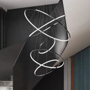 Axyaa Hall & Dining Room Staircase Chandelier - Indoor Ceiling Light Fixtures - Ele