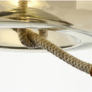 Axyaa Glass Pendant Light: Modern LED Lamp for Dining Rooms, Bedrooms, and Bar Counters
