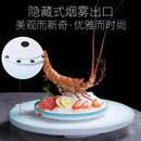 Axyaa Ceramic Lobster Dish Platter Set for Seafood and Sashimi Presentation