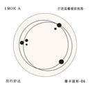 Axyaa Soft Plush Round Rug: Minimalist Nordic Style Cream Living Room Carpet