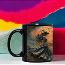 Axyaa Witch Ceramic Coffee Cup Halloween Gift for Witch Fans