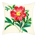 Axyaa Pink & White Flower Pattern Pillow Cover 45*45cm