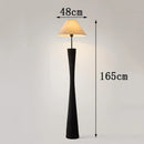 Axyaa LED Minimalist Floor Lamp with Remote Control Dimming, Nordic Ins Style