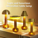 Axyaa Retro LED Rechargeable Bar Table Lamp for Room Decor, Bedroom, Camping & Night Lights