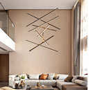 Axyaa Crystal Chandelier Stair Pendant Living Room Lighting Home Decor Light