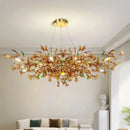 Axyaa Modern Glass Branch Chandelier for Luxury Home Decor