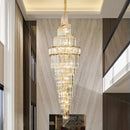Axyaa Modern Crystal Chandelier for Luxury Living Spaces