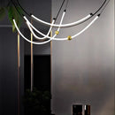 Axyaa Salon Fancy Chandelier Dining Room Pendant Lights Ceiling Lamps