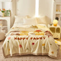 Axyaa Thicken Plush Weighted Blanket - Winter Heavy Throw for Warm Beddings
