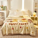 Axyaa Thicken Plush Weighted Blanket - Winter Heavy Throw for Warm Beddings