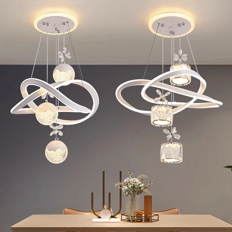 Axyaa Dining Room Pendant Light LED Chandelier Ceiling Lamp