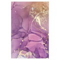 Axyaa Rose Gold Oil Painting Area Rug for Bedroom and Living Room