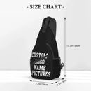 Axyaa Personalized Custom Chest Bag with Logo Text Name