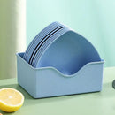 Axyaa Small Dish Fruit Dish Set for Table Classification, Food Grade, Multi-function, Portable