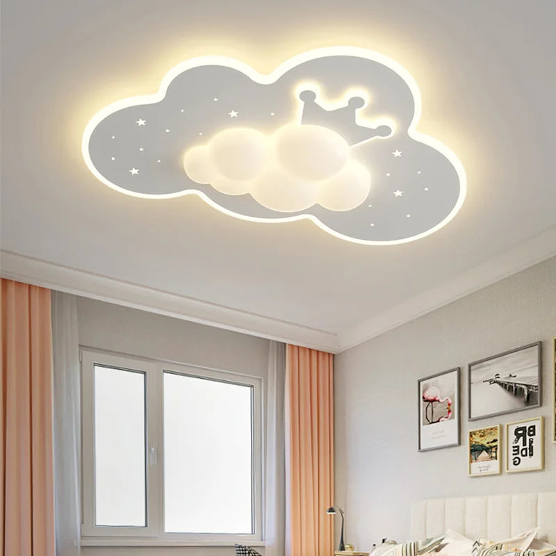 Axyaa Bubble LED Ceiling Light - Bedroom Decor Chandelier for Girl's Room