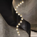 Axyaa Modern LED Ceiling Chandelier for Bedroom and Dining Room