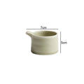 Axyaa Ceramic Seasoning Dishes Set of 4 - Solid Color Tableware Bowls