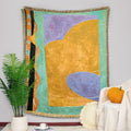 Axyaa Festive Knitted Throw Blanket for Home Decor and Outdoor Gatherings