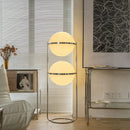 Axyaa LED Floor Lamp, Remote Control Dimming, Minimalist Nordic Design
