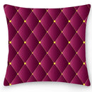 Axyaa Geometric Printed Pillowcase Double Sided Crystal Sofa Cushion Cover