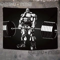 Axyaa Orangutan Rhino Animal Fitness Tapestry Wall Hanging for Home Decoration