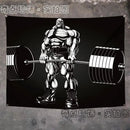 Axyaa Orangutan Rhino Animal Fitness Tapestry Wall Hanging for Home Decoration