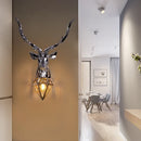 Axyaa Modern Antler Deer Wall Lamp | Bedroom Kitchen Home Decor Wall Sconces Lamps