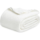 Axyaa King Size 100% Cotton Waffle Blanket - Soft, Breathable, Cozy for Summer & Fall