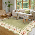 Axyaa Nordic Light Luxury Living Room Rug Stylish Bedroom Mat