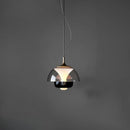 Axyaa Glass Ball Dimmable Pendant Chandelier for Bedroom & Children's Room