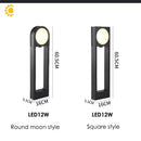 Axyaa LED Path Light 12W Aluminum Pillar for Garden Driveway Patio, IP65 Waterproof