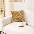 Axyaa Soft Corduroy Throw Pillow Cover for Sofa, Couch, Chair, Bed Decor