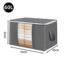 Axyaa Large Capacity Clothes Storage Bag for Organizing Bedroom Closet Clothing