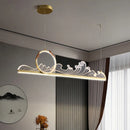 Axyaa Modern Pendant Chandelier LED Ceiling Light for Dining Living Room