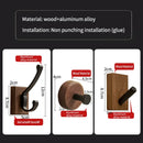 Axyaa Wall Hook Storage Coat Hanger Adhesive Organizer Kitchen Bedroom Shelf