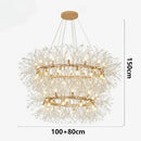 Axyaa LED Chandelier Pendant Light for Staircase and Living Room