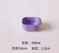 Axyaa Candy Color Mini Fruit Bowl Set of 3