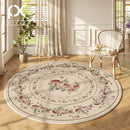 Axyaa French Round Carpet: Non-Slip, Waterproof, Anti-Fouling Rug for Living Room, Bedroom, and Sofa