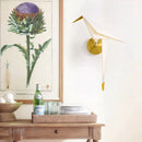Axyaa Parrot Bird Wall Sconce Light for Bedroom, Study, Foyer