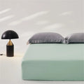 Axyaa Mulberry Silk Fitted Bed Sheet 140/160x200 - Premium Smooth Mattress Cover
