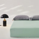 Axyaa Mulberry Silk Fitted Bed Sheet 140/160x200 - Premium Smooth Mattress Cover
