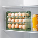 Axyaa Egg Storage Box Organizer Fresh-keeping Container Tray Dispenser Kitchen Holder