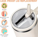 Axyaa 40oz Straw Lid for Stanley H2.0 Tumbler - Leak Proof Replacement Cover