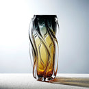 Axyaa Gradient Glazed Vase - Modern Entrance Decor with Artistic Luxury Touch