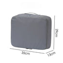 Axyaa Large Capacity Waterproof Organizer Bag with Multi-Layer Compartments