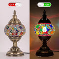 Axyaa Handmade Glass Mosaic Table Light for Home and Hospitality Settings