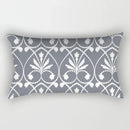 Axyaa Nordic Grey White Geometric Square Pillowcase for Home Decor