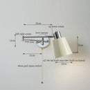 Axyaa Modern Black Iron LED Wall Sconce for Home Decor