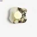 Axyaa Marble LED Wall Sconce Reading Lamp for Home Decor