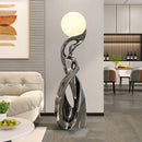 Axyaa LED Floor Lamp, Remote Control Dimming, Modern Minimalist Design for Living Room, Bedroom